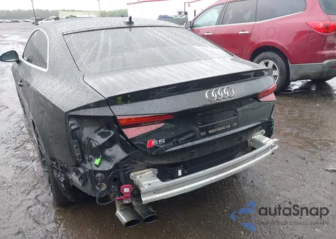 2018 Audi S5 3.0T Premium Plus z USA, uszkodzony, nr VIN WAUP4AF53JA060181